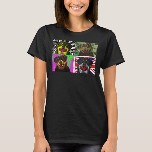 ロットワイラー3 Tシャツ (正面)