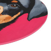 ロットワイラー カッティングボード (角)