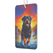 ロットワイラー カーエアーフレッシュナー (左)