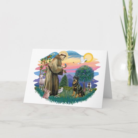 ロットワイラー カード (正面)