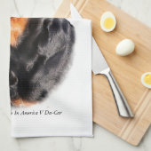 ロットワイラー キッチンタオル (四つ折り)