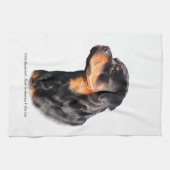 ロットワイラー キッチンタオル (横)