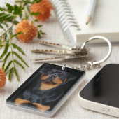 ロットワイラー キーホルダー (正面右)