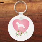 ロットワイラー キーホルダー (正面)