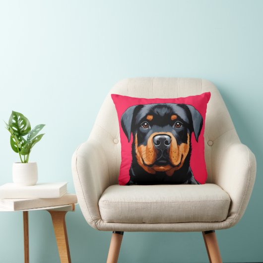 ロットワイラー クッション (椅子)