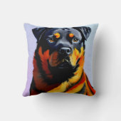 ロットワイラー クッション (裏面)