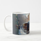 ロットワイラー クリスマス コーヒーマグカップ (左)