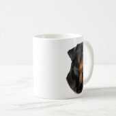 ロットワイラー コーヒーマグカップ (正面右)