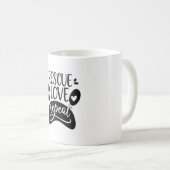 ロットワイラー コーヒーマグカップ (正面右)