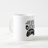 ロットワイラー コーヒーマグカップ (正面左)