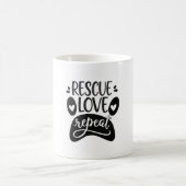 ロットワイラー コーヒーマグカップ (中央)