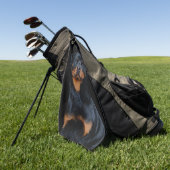 ロットワイラー  ゴルフタオル (グリーン)