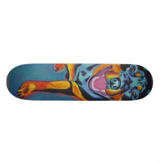 ロットワイラー スケートボード