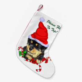 ロットワイラー スモールクリスマスストッキング