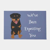 ロットワイラー ドアマット (正面)