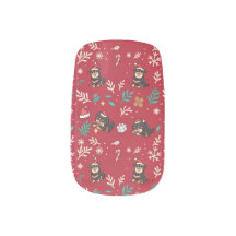 ロットワイラー ネイルステッカー クリスマス かわいい カワイイ