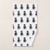 ロットワイラー バスタオルセット (ハンドタオル)