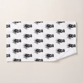 ロットワイラー バスタオルセット (ハンドタオル)