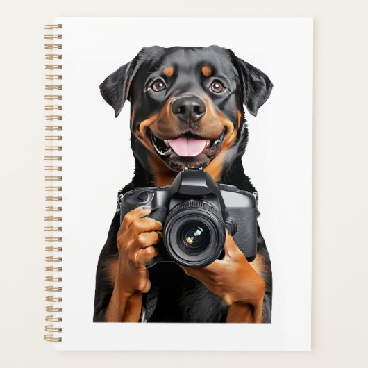 ロットワイラー   プランナー手帳 (正面)