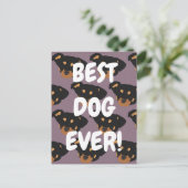 ロットワイラー ポストカード (スタンド正面)