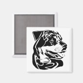 ロットワイラー マグネット (正面/裏面)