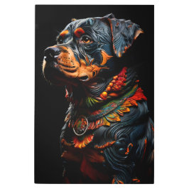 ロットワイラー メタルプリント