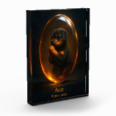 ロットワイラー メモリアル フォト ブロック (左)