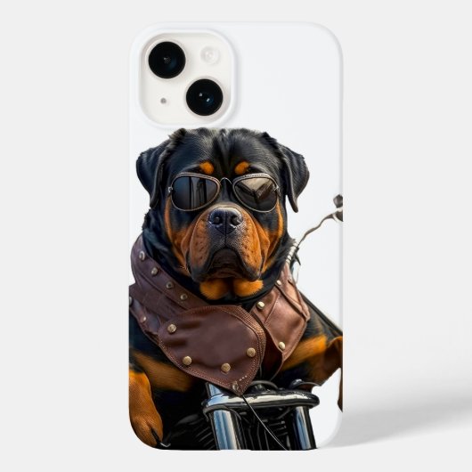 ロットワイラー ライド Case-Mate iPhoneケース (裏面)