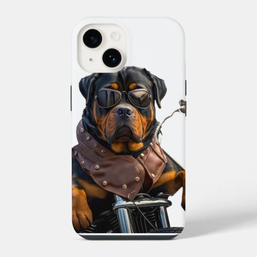 ロットワイラー ライド iPhoneケース (裏面)