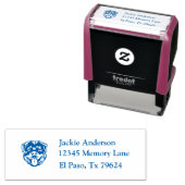 ロットワイラー |名前と差出人住所 セルフインキングスタンプ (インサイチュ)