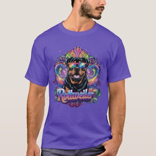 ロットワイラー 犬 Tシャツ (正面)