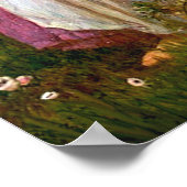 ロットワイラー(#5) – ウィンドフラワー ポスター (角)