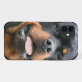 ロットワイラー Case-Mate iPhoneケース (裏面(横))