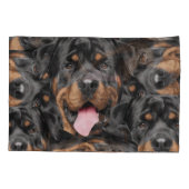 ロットワイラー- Metzgerhund 枕カバー (裏面)