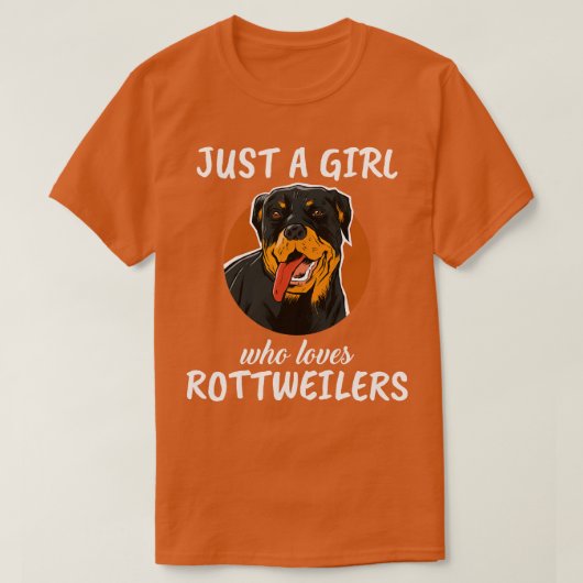 ロットワイラー Tシャツ (デザイン正面)