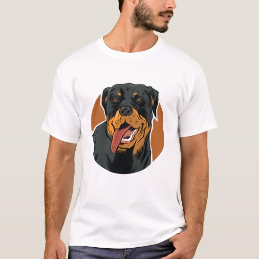 ロットワイラー Tシャツ (正面)