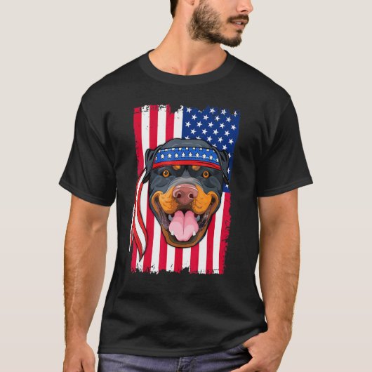 ロットワイラー Tシャツ (正面)