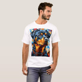 ロットワイラー Tシャツ (正面フル)