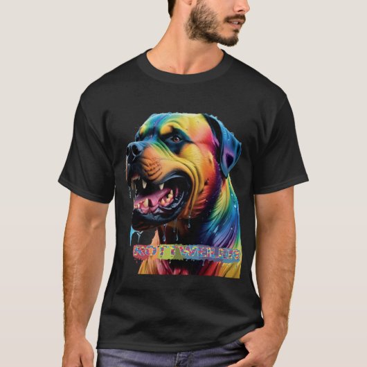 ロットワイラー Tシャツ (正面)