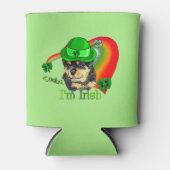 ロットワイラーSt patricks day 缶クーラー (正面)