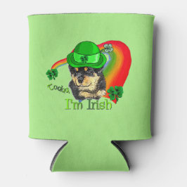 ロットワイラーSt patricks day 缶クーラー