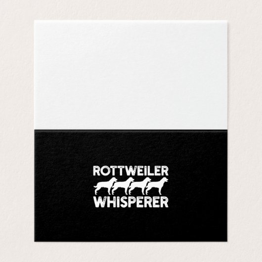 ロットワイラーTシャツ (外部フラット)