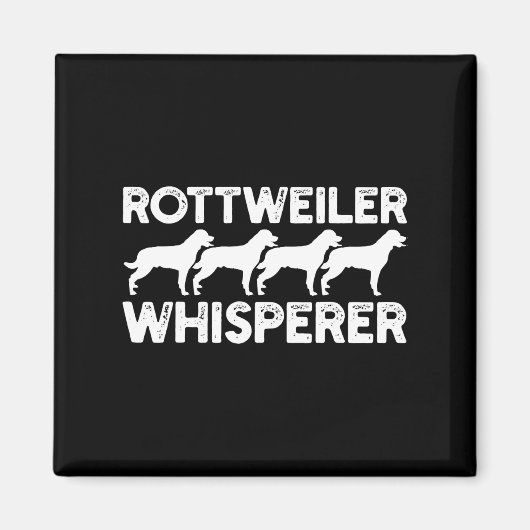 ロットワイラーTシャツ マグネット (正面)