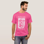 ロットワイレで食べる食べ物は全部食べる Tシャツ (正面フル)