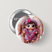 ロット 缶バッジ (正面&裏面)