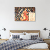 ロッドにスポンジを付けた天使 キャンバスプリント (インサイチュ (寝室))