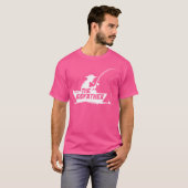 ロッド父ルアーズベイトロッド父魚釣り Tシャツ (正面フル)