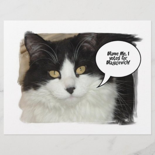 ロッド・ブラゴジェヴィチ チラシ (正面)