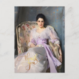 ロッナウのエグニュー夫人 1864年  ありがとう ポストカード