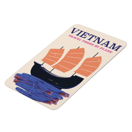 ロッバックドイツヴィンテージスタイル旅行ポスターマグネ マグネット (左側)